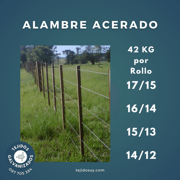 Alambre acerado rural - Imagen 2